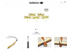 Tablet Screenshot of bookmarkerz.com